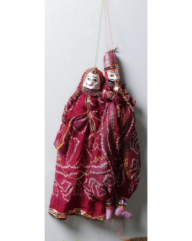 Red Pupet Wall Hangings Set of 2 Red Pupet Wall Hangings Set of 2